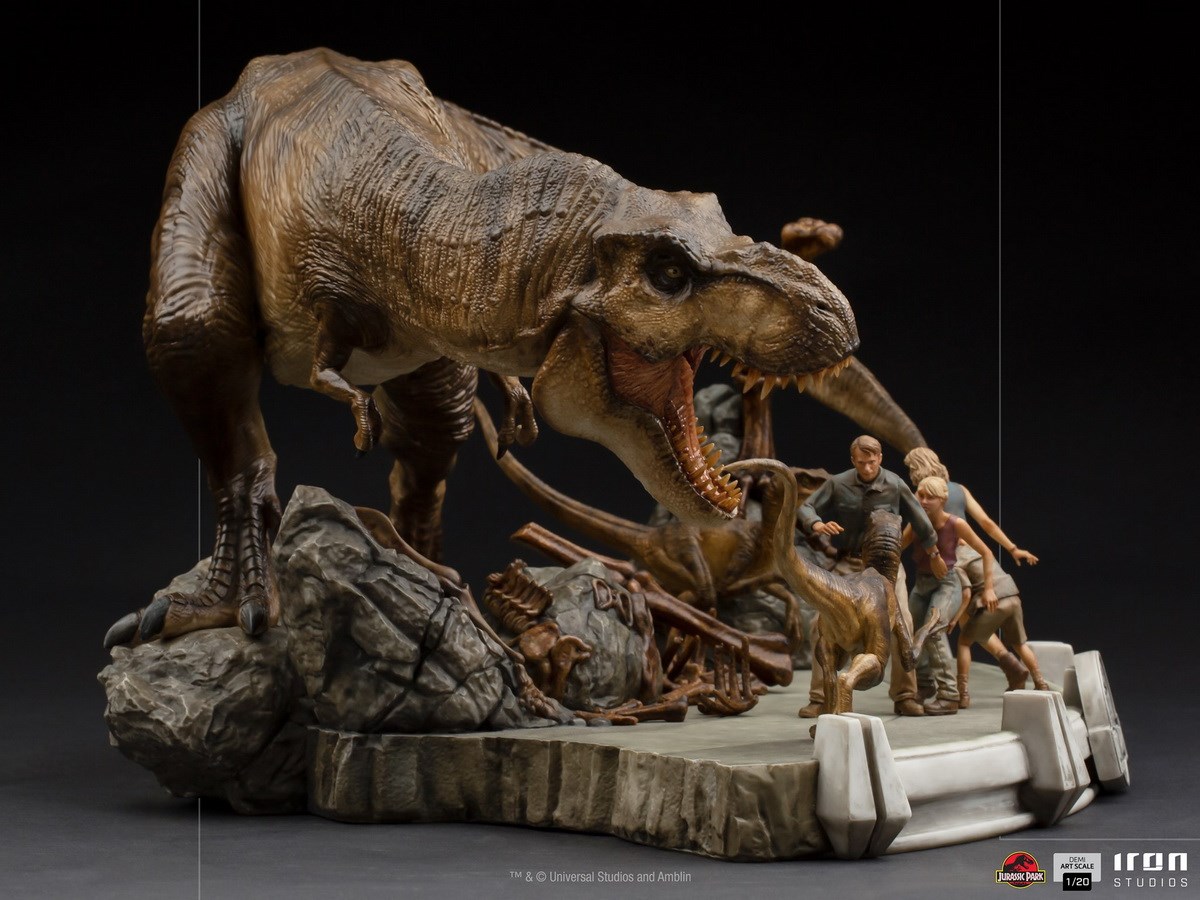 [สั่งจอง]Iron Studios UNIVJP38920-20 1/20 The Final Scene Demi Art Scale – Jurassic Park