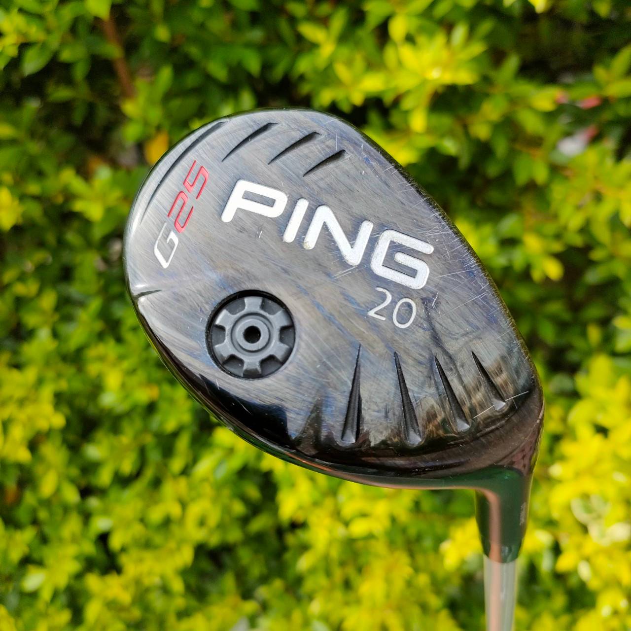 HYBRID PING G25 องศา 20 ก้าน PING TFC360 FLEX S สภาพสวย ก้านสวย กริพสวยเดิม รุ่น G จะเป็นรุ่นที่ตีง่าย มั่นใจในการตี ไม้กอล์ฟมือสอง ของแท้ BY NakaraLuxurious