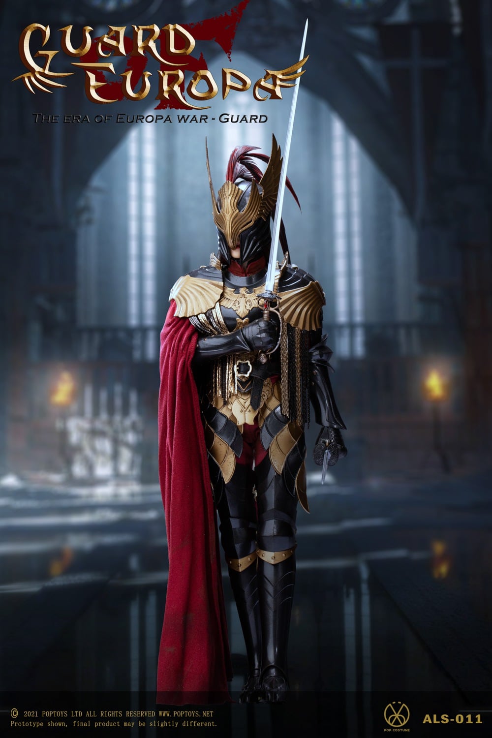 [สั่งจอง]POPTOYS 1/6 : Eagle Knight Guard