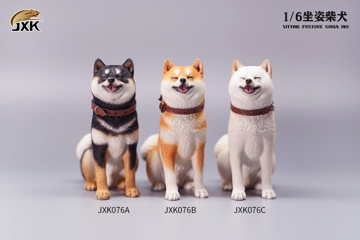 [สั่งจอง]JXK 1/6 : Sitting Shiba Inu
