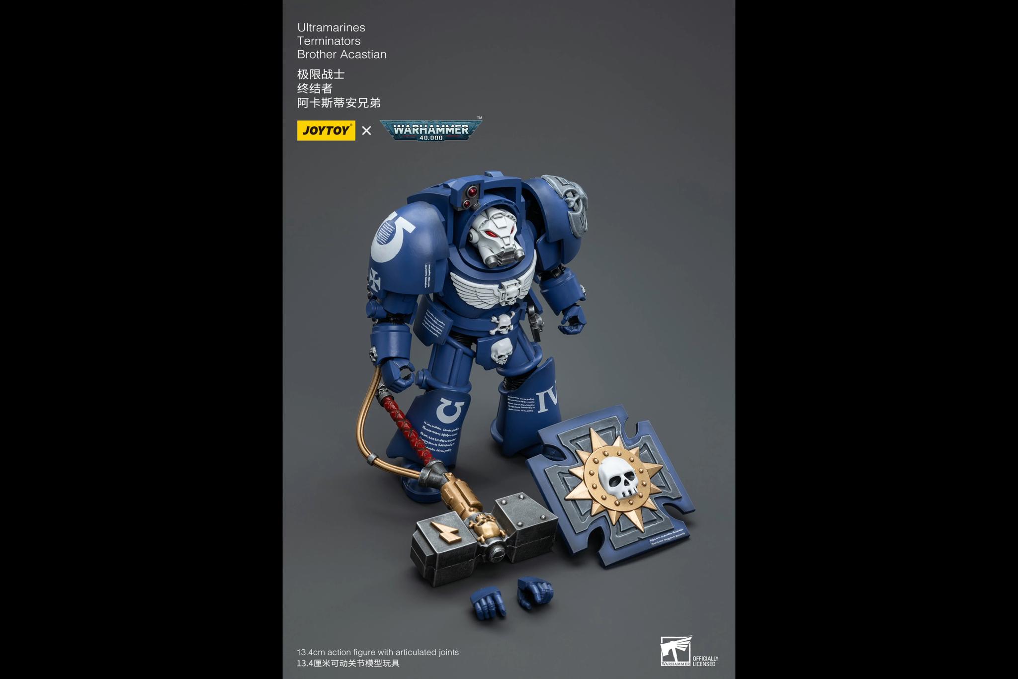 [สั่งจอง]JOYTOY WarHammer 40K 1/18 : Ultramarines Terminators