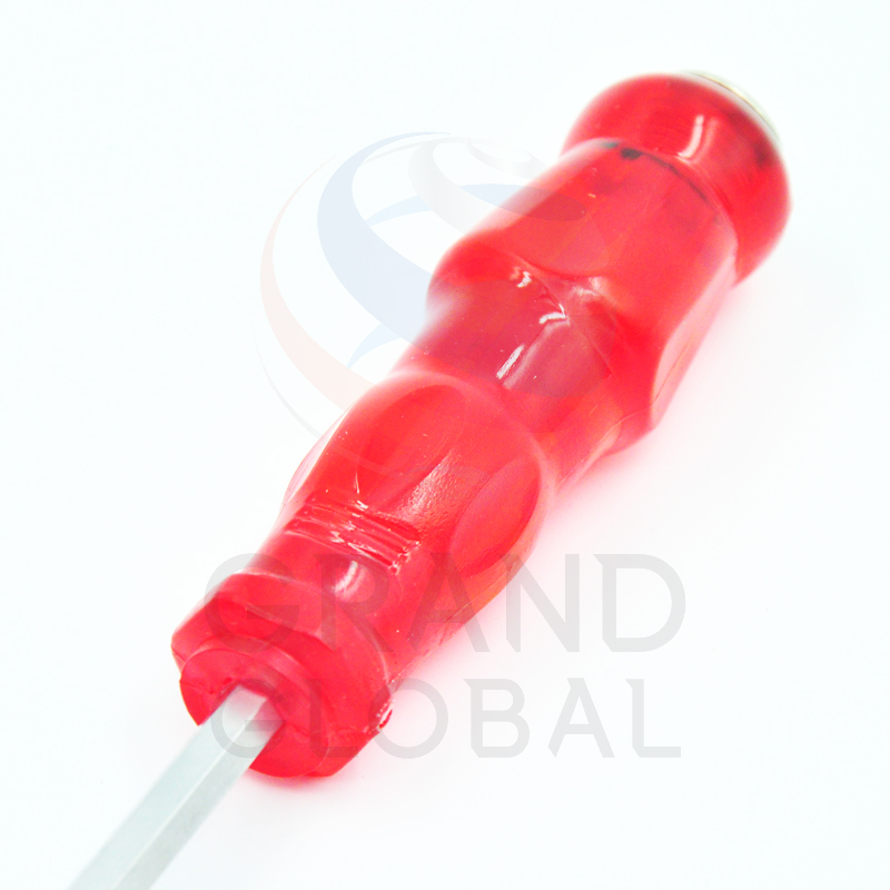 SOLID | ไขควง หัว แม่เหล็ก ไขควงหัวแบน ไขน็อต ไขควงด้ามพลาสติก ใหญ่ 9 นิ้ว