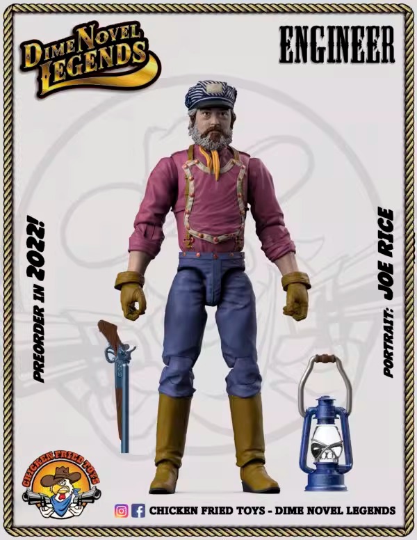 [สั่งจอง]Chicken Fried Toys : Dime Novel Legends 1/18