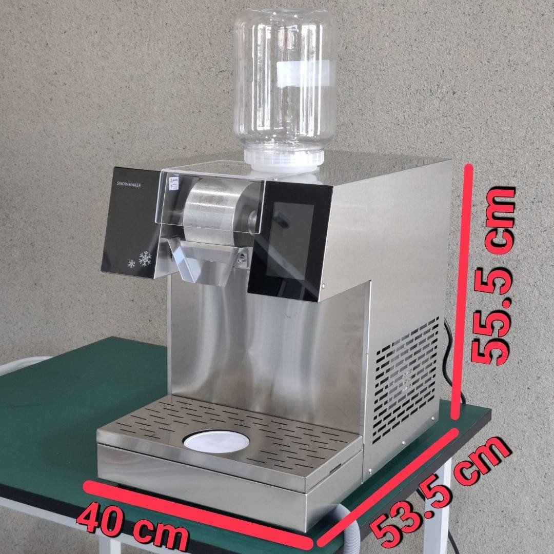 เครื่องทำบิงซู เครื่องทำน้ำแข็งเกล็ดหิมะ หน้าจอสัมผัส SNOWMAKER รุ่น SM-180 กำลังผลิต 180 Kg/24H
