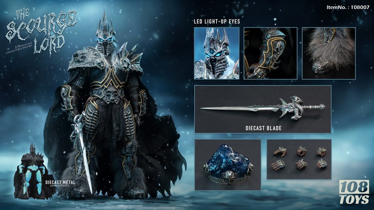 [สั่งจอง]108 Toys 108007 1/6 : Frozen Demon King (37.5ซม.)