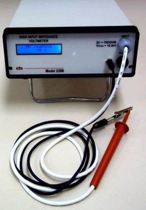 ETS 220B High Impedance Voltmeter เครื่องวัดค่าแรงดันไฟฟ้าสถิตบนชิ้นงาน หรือวัสดุทุกประเภท_ETS