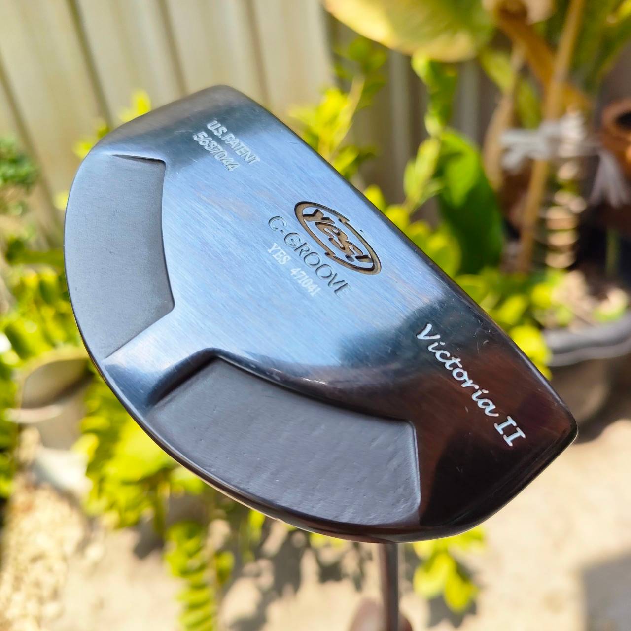 PUTTER YES C-GROOVE VICTORIA2 ความยาว 34 นิ้ว ** กริฟ เสื่อมสภาพ ** ไม้กอล์ฟพรีเมี่ยมมือสอง ของแท้ By NakaraLuxurious