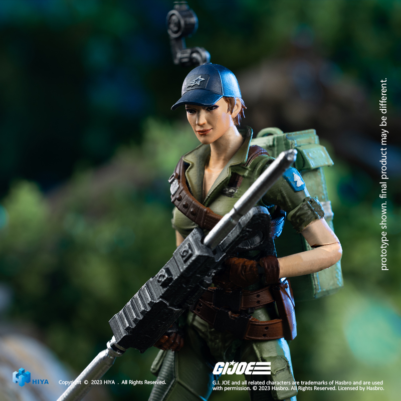 [สั่งจอง] HIYA Exquisite Mini Series 1/18 4" : G.I.Joe - Lady Jaye