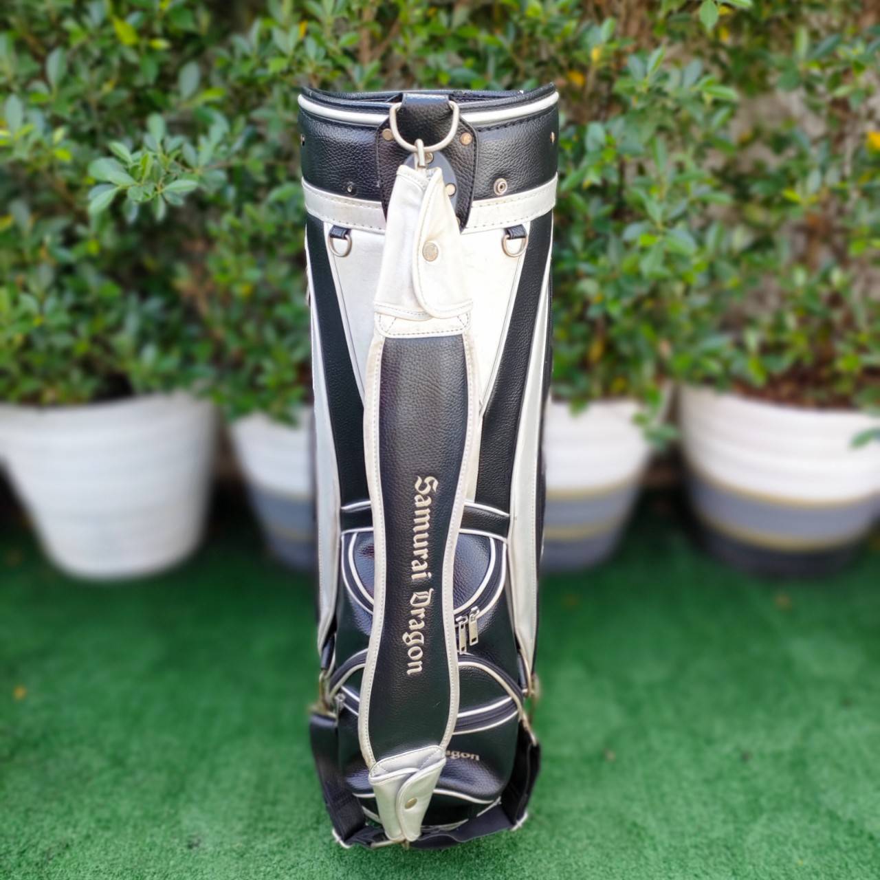 ถุงกอล์ฟ SAMURAI -DRAGON ** มีตำหนิคอพเวอร์ขาด เเละ เเป๊กหลุด**