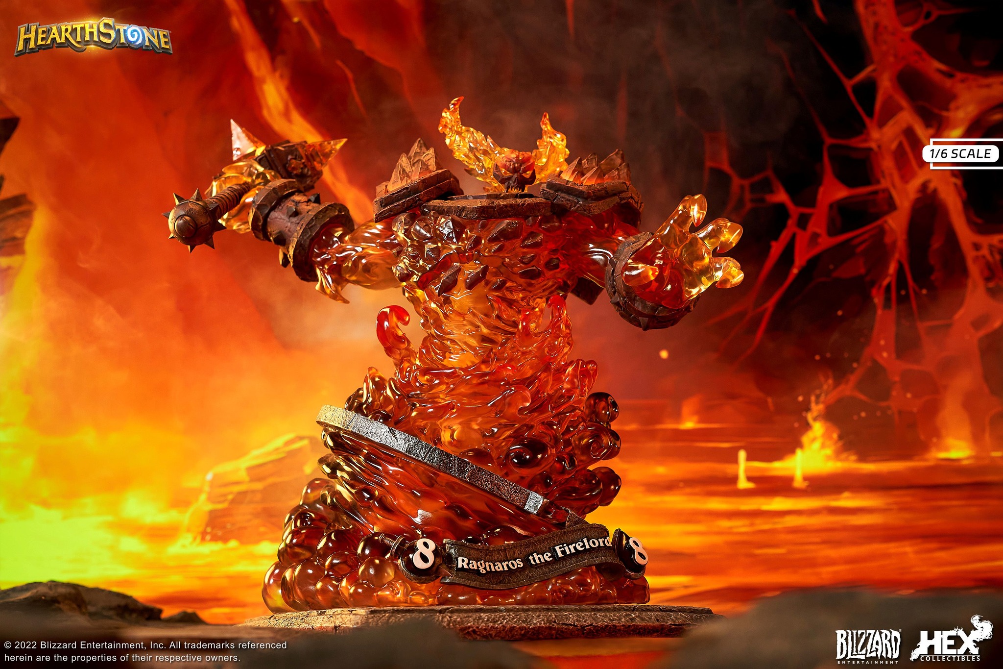 [สั่งจอง]HEX Collectibles : Ragnaros the Firelord Premium Statue (Hearthstone)