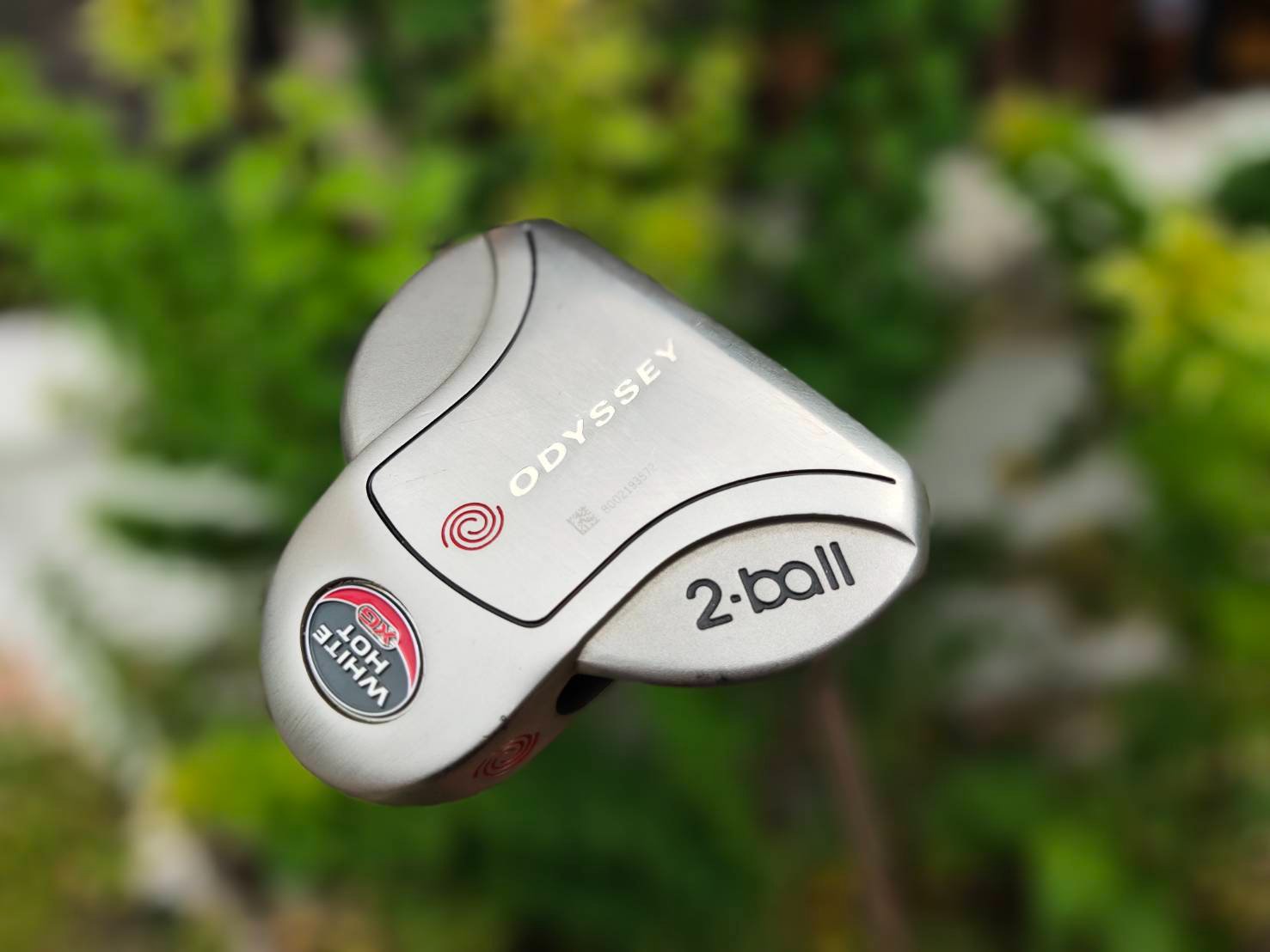 PUTTER ODYSSEY TWO-BALL WHITE HOT XG มีเส้นเล็ง