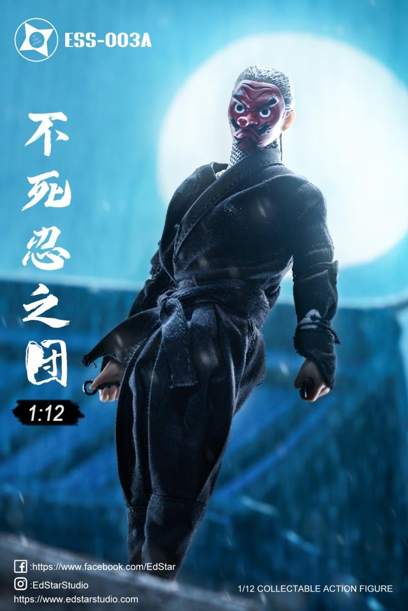 [สั่งจอง]EdStar ESS-003 1/12 : Undead Ninja & Die-Cast weapons