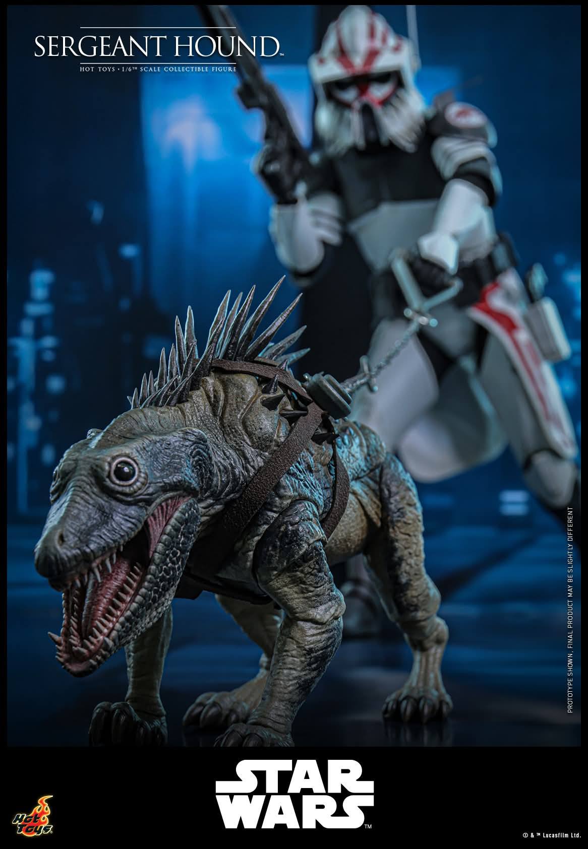 [สั่งจอง]HOT TOYS TMS167 1/6 : Sergeant Hound Collectible Figure [Star Wars: The Clone Wars]