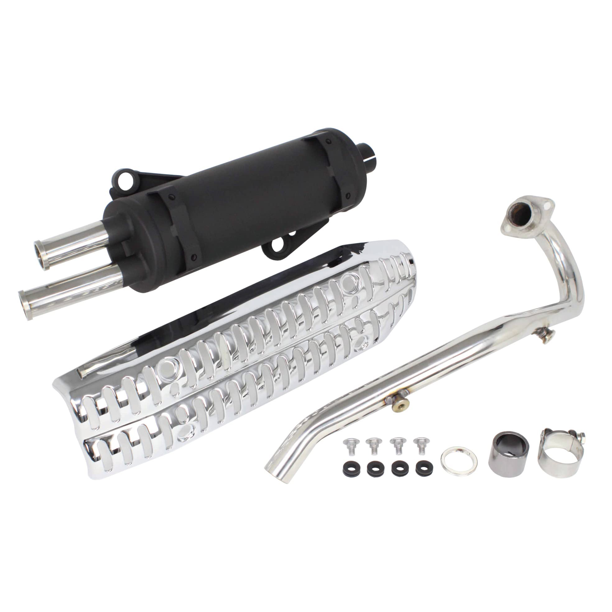 Takegawa Scrambler Exhaust System 125 Monkey 2018-2025+ (04-02-0354)