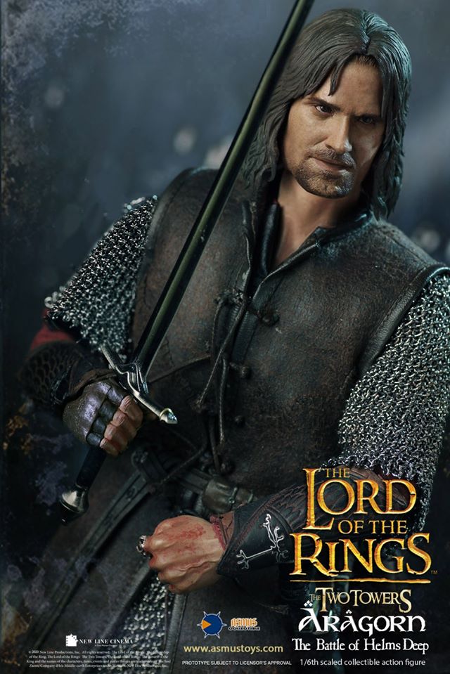 [สั่งจอง]Asmus Toys LOTR025 1/6 The Lord of the Rings Series: Aragorn at Hemls Deep