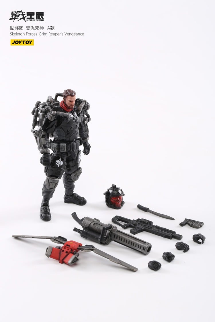[สั่งจอง]JOYTOY 1/18 : Skeleton Forces / Special Forces