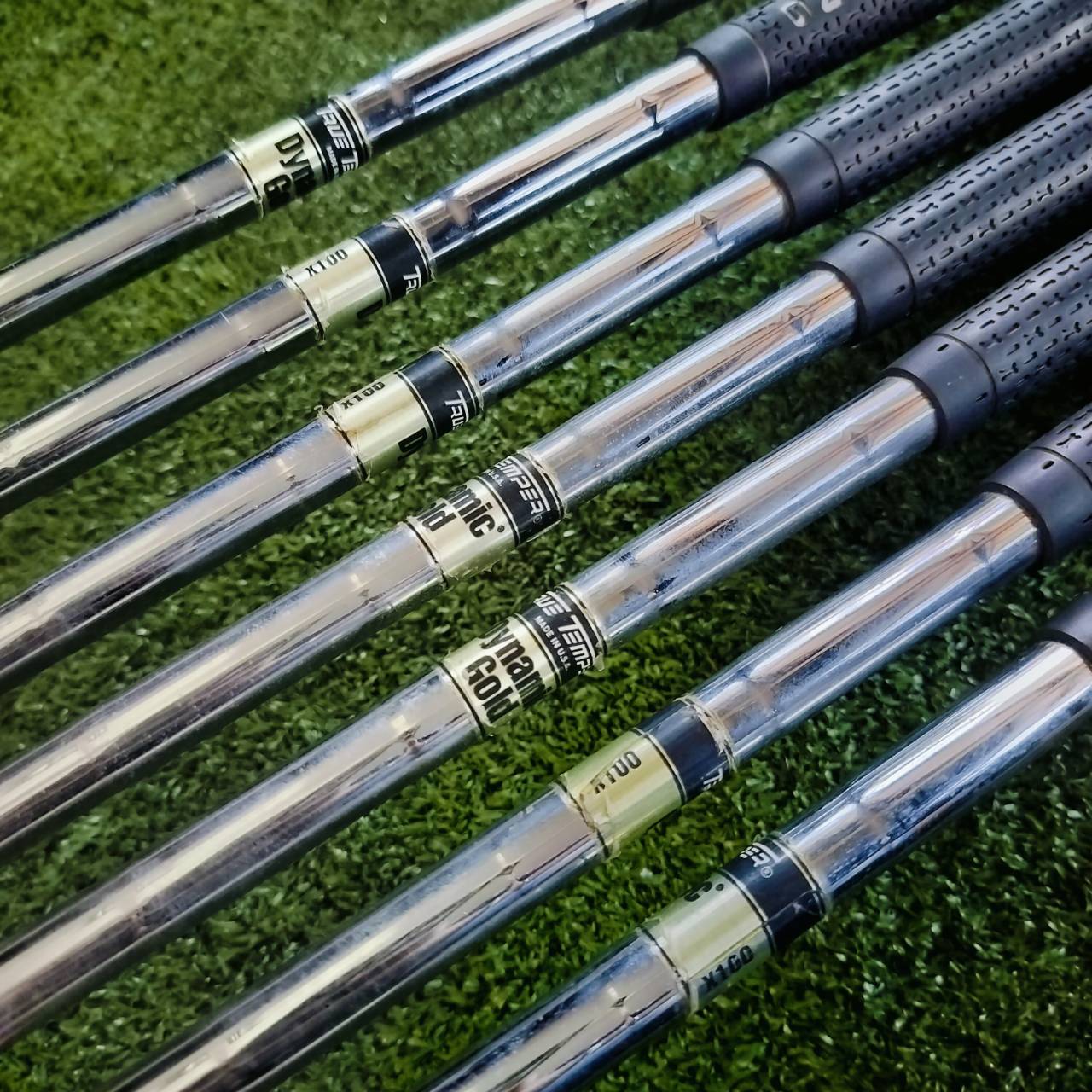 ชุดเหล็ก Titleist CB FORGED 712 ก้าน DYNAMIC GOLD X100 ก้านแข็งตีมันส์ใส่ได้เต็มๆ ตีแรงเอาอยู่ เหล็ก FORGED สุดพรีเมี่ยม และ มี CAVITY ชดเชยสูง ไม้กอล์ฟพรีเมี่ยมมือสอง ของแท้ By NakaraLuxurious