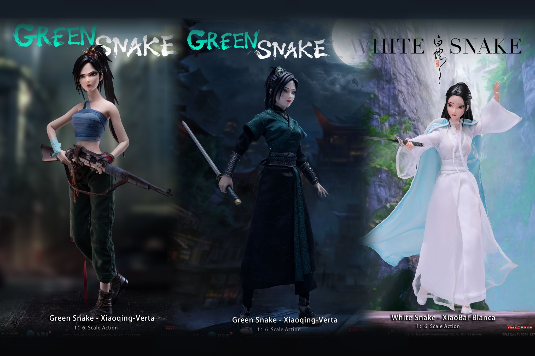 [สั่งจอง] TBLeague 1/6 : Xiaoqing-Verta & XiaoBai-Blanca (international edition)