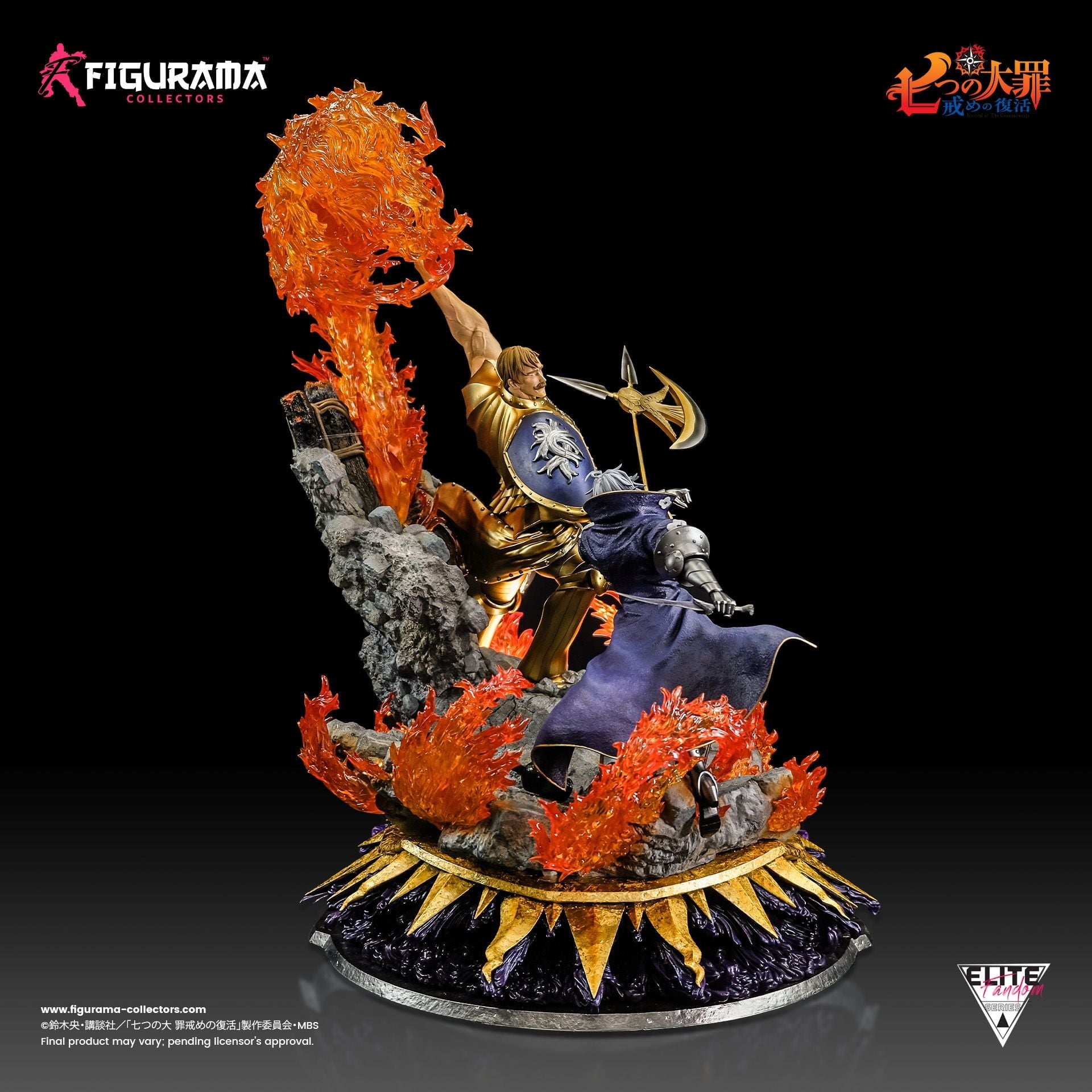 [สั่งจอง]Figurama Collectors 1/6 : ELITE FANDOM STATUE - ESCANOR VS. ESTAROSSA (SEVEN DEADLY SINS)