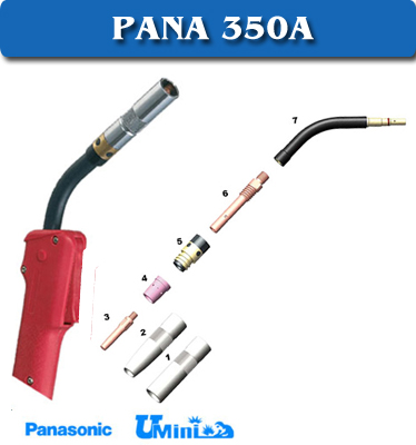 อะไหล่หัวเชื่อม MIG รุ่น PANA 350A