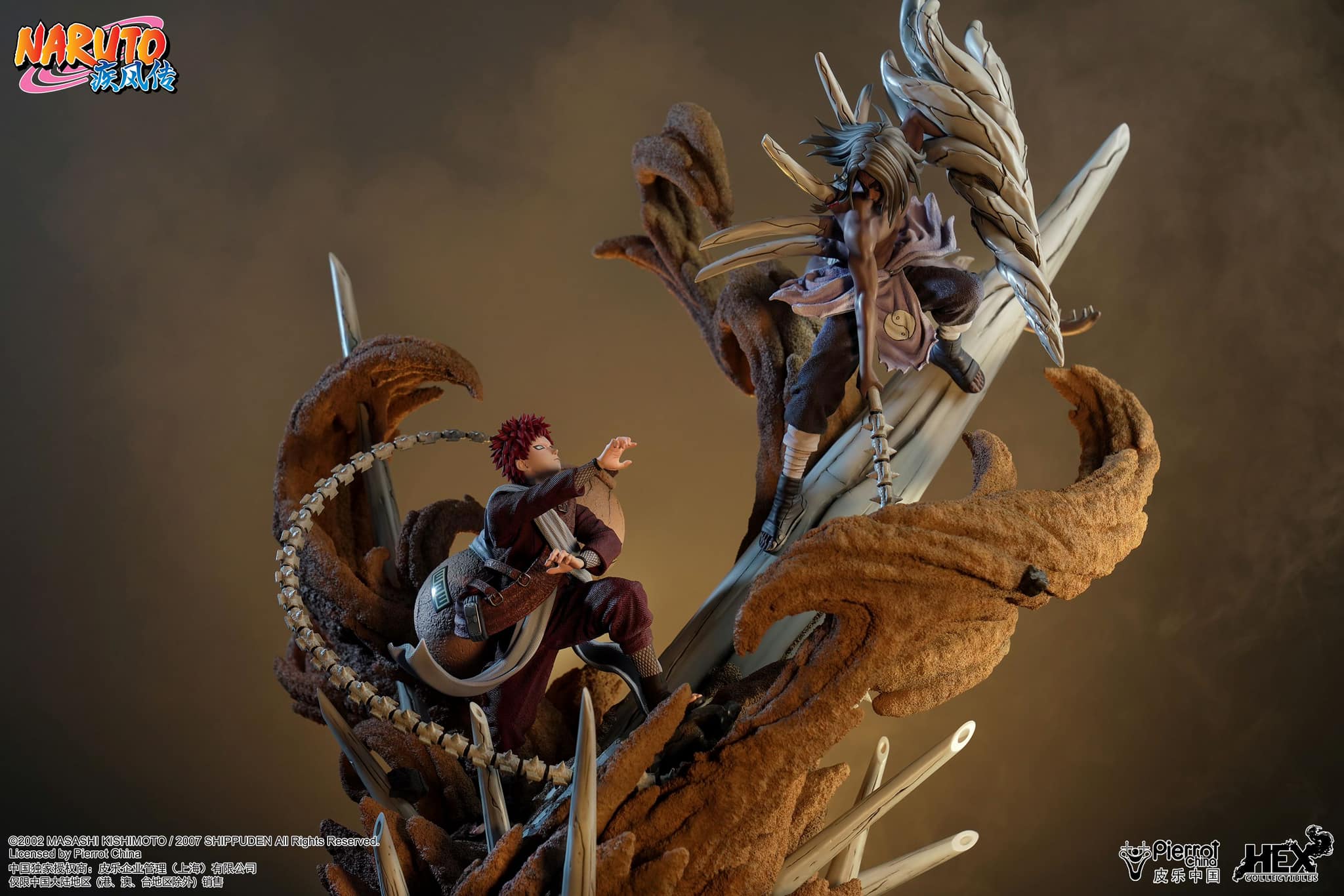 [สั่งจอง]HEX Collectibles : Gaara VS Kimimaro Elite Dynamic Statue