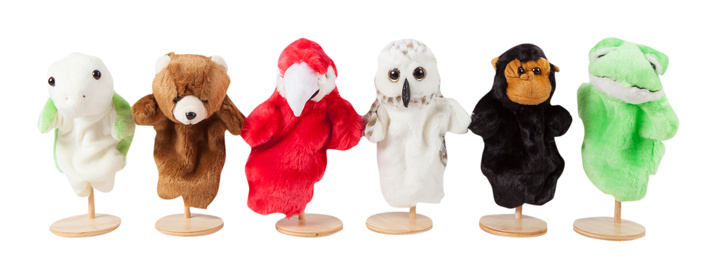 หุ่นกระบอกมือ สัตว์ต่างๆ (ราคาต่อ 1 ตัว)ราคายังไม่รวมที่ตั้งหุ่น, หุ่นมือ,ของเล่นเสริมทักษะ,ของเล่นเด็ก, สื่อการสอนอนุบาล,พร้อมส่ง