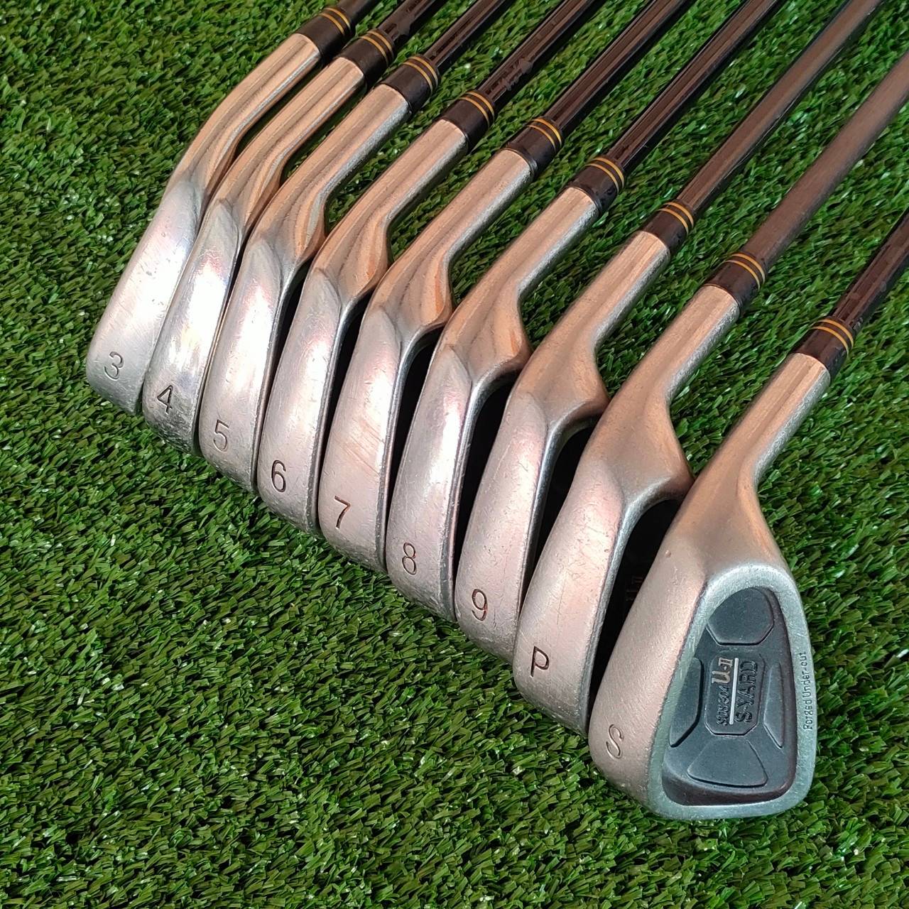 ชุดเหล็ก S-YARD SUS304 UII วัสดุ FORGED UNDERCUT สุดพรีเมี่ยมจากญี่ปุ่น