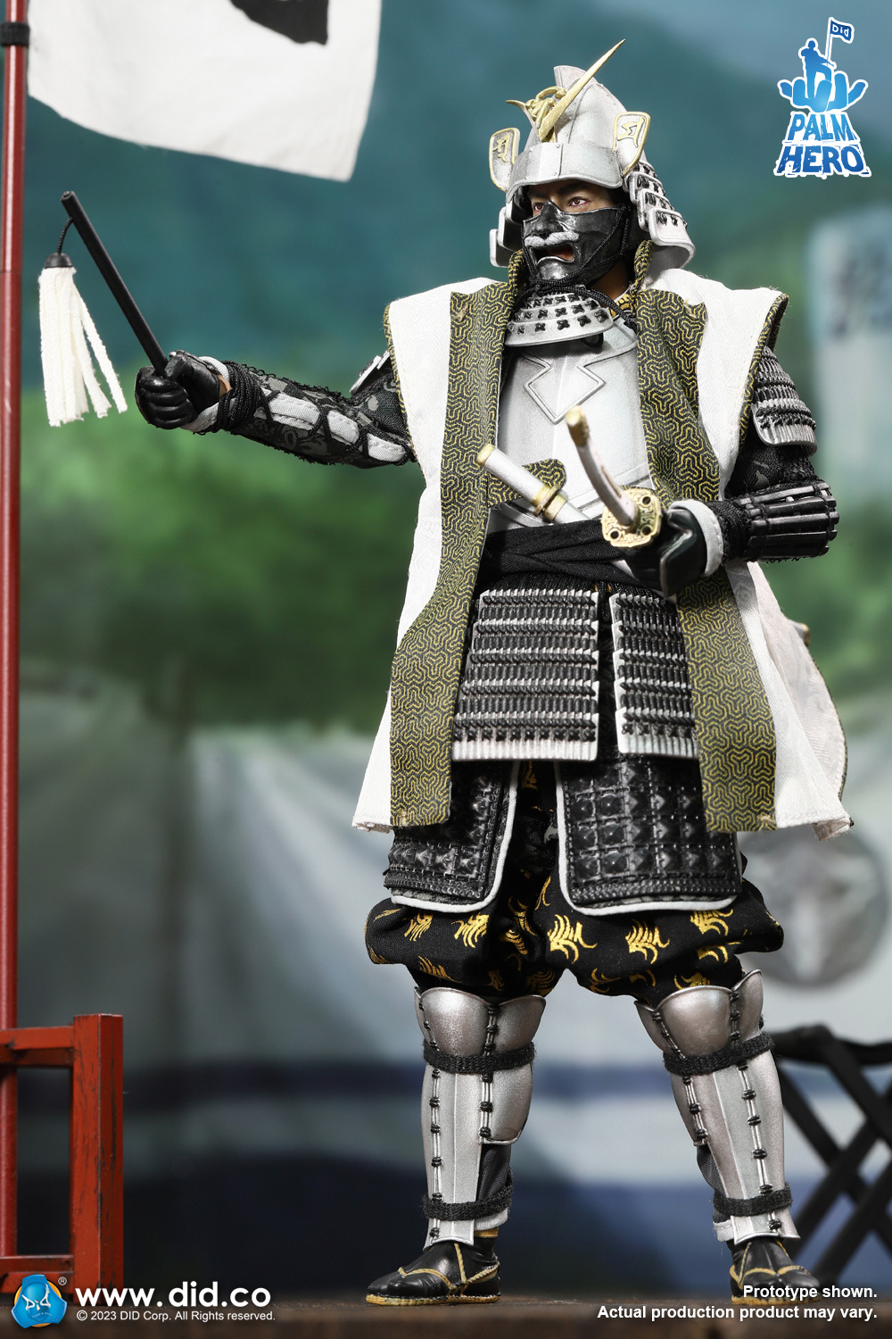 [สั่งจอง] DID 1/12 : Palm Hero Japan Samurai Series - XJ80014 : Uesugi Kenshin