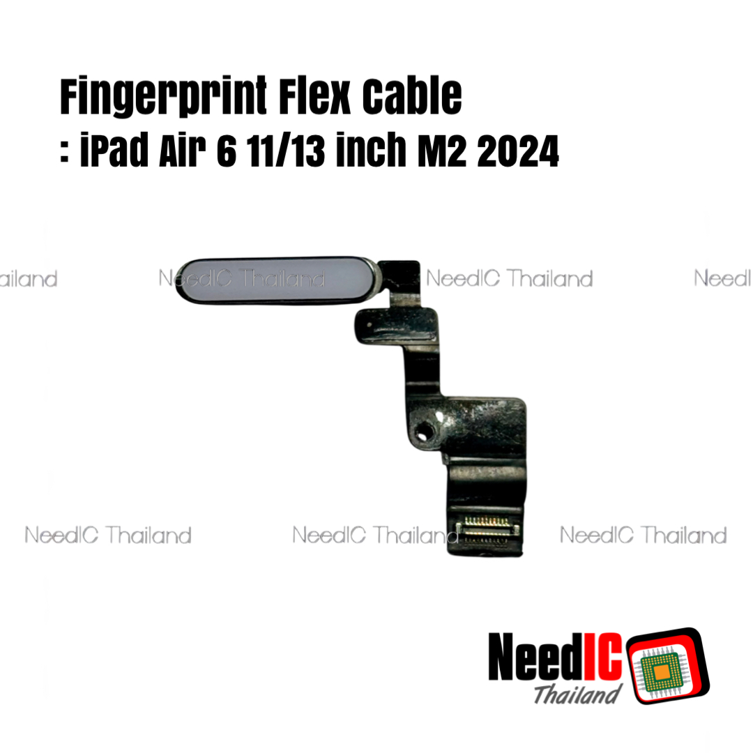 แพรปุ่มสแกนลายนิ้วมือ/Fingerprint Flex Cable สำหรับ iPad Air 6 11/13 inch M2 2024