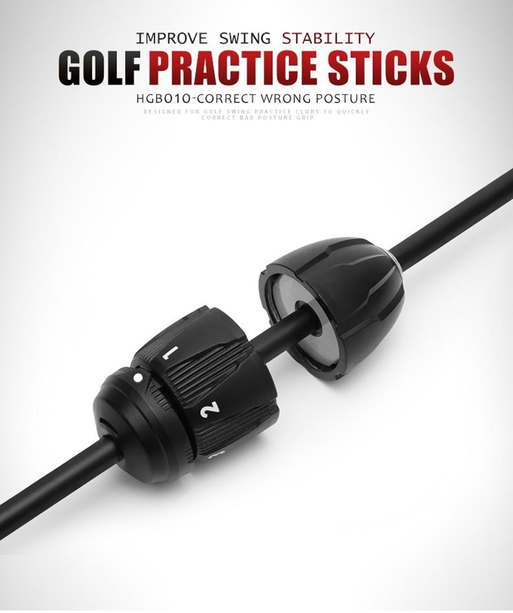Swing Practice Stick อุปกรณ์ฝึกซ้อมวงสวิง PGM HGB016 อุปกรณ์ฝึกความแข็งแรงและจังหวะในการตี รุ่นใหม่ล่าสุด!!! ( สีเขียว )