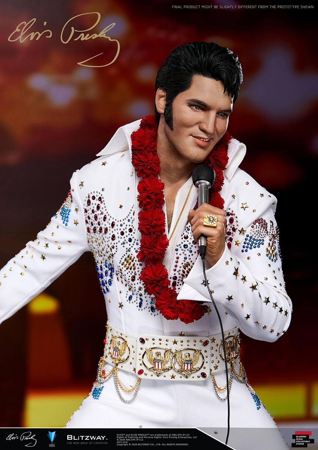 [สั่งจอง]Blitzway BW-SS-20701 1/4 : Elvis Aaron Presley Statue