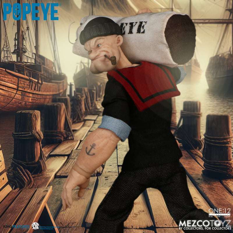 [พร้อมส่ง] Mezco toyz One:12 Collective - Popeye