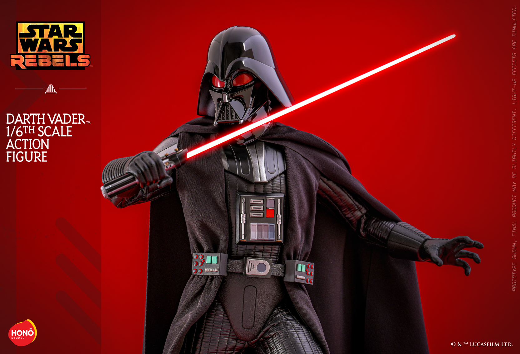[สั่งจอง]Hono Studio HS10 1/6 : Star Wars: Rebels - Darth Vader
