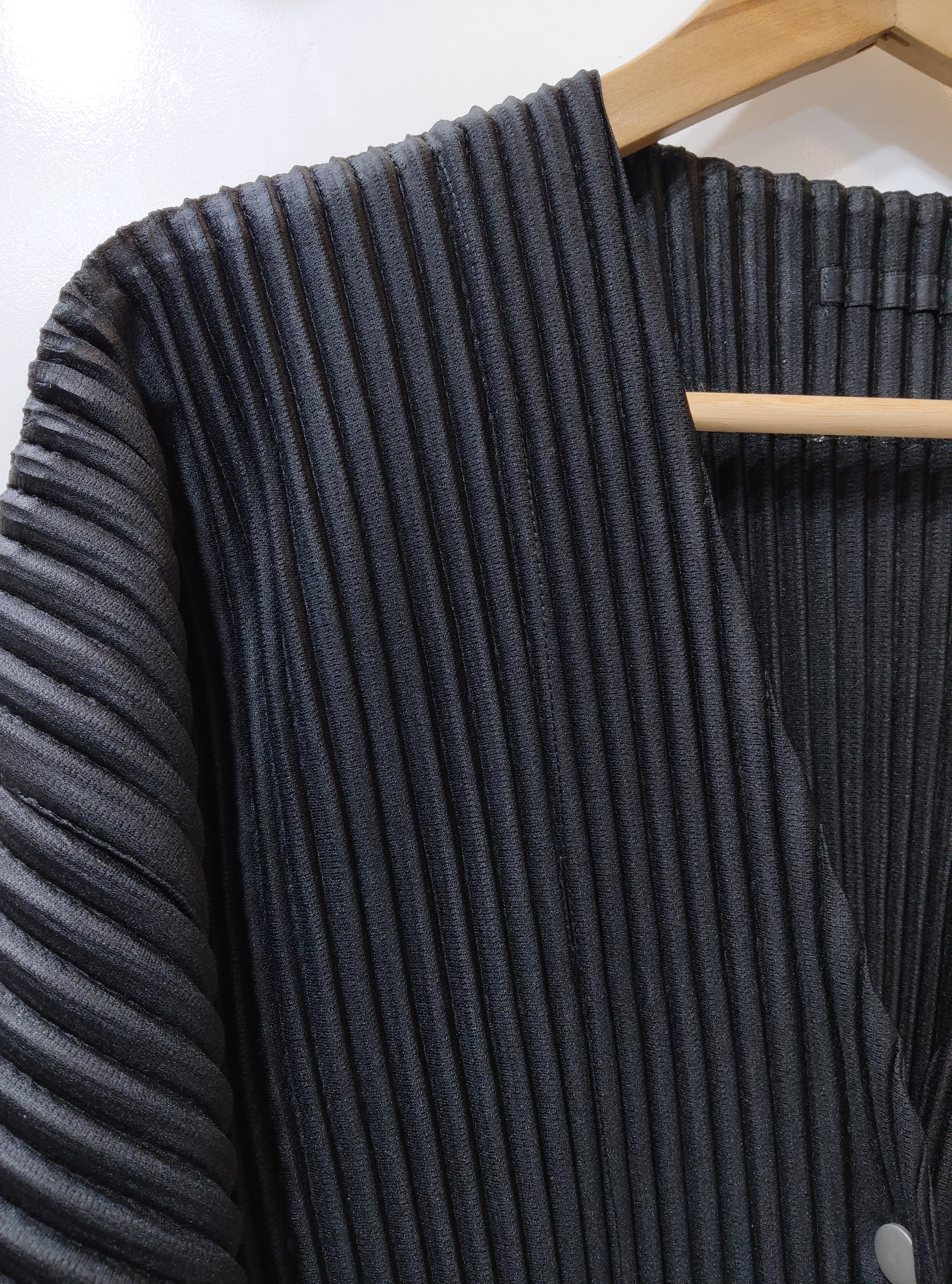 UNISEX 2MUAY รุ่น CX0477T เสื้อคลุมอัดพลีท THICK V NECK BUTTON PLEATED CARDIGAN 3 สี FREE SIZE