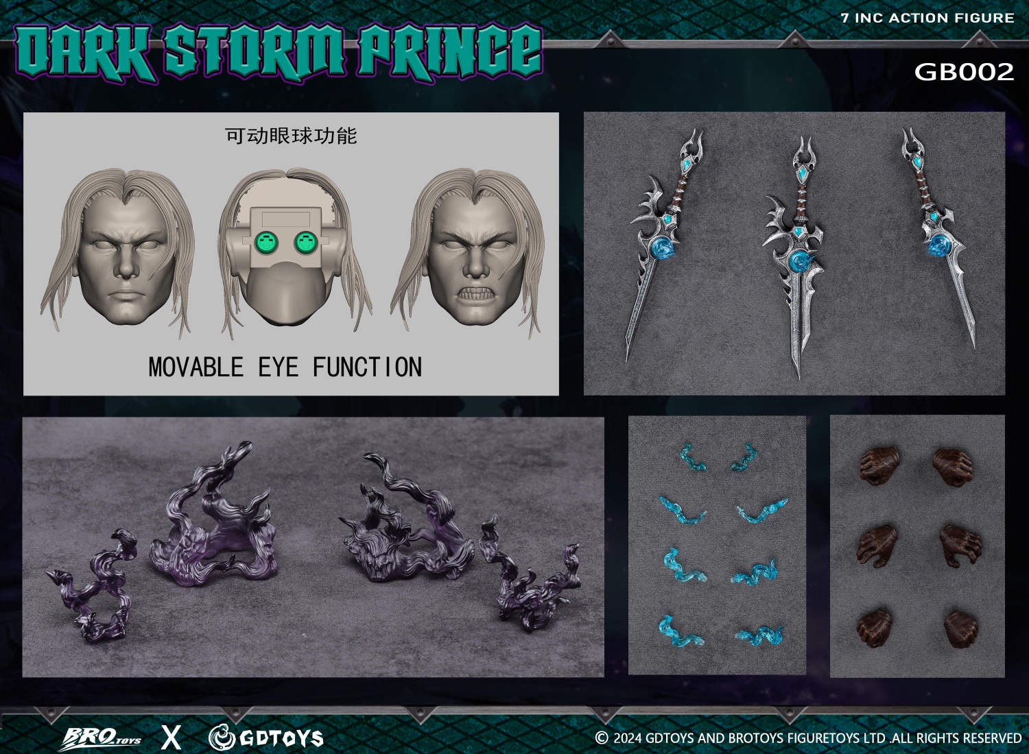 [สั่งจอง]GDTOYS X BROTOYS GB002 : Storm Prince