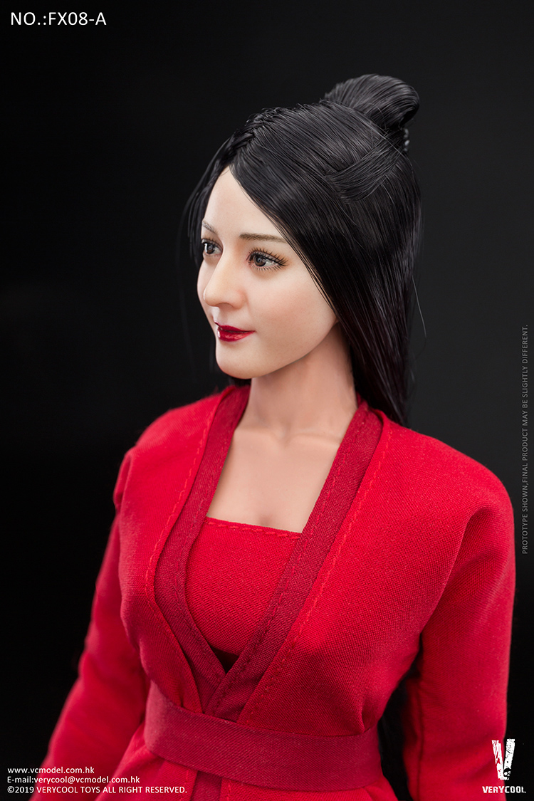 [สั่งจอง] VERYCOOL VCL-1003 ACCESSORIES SERIES ：1/6 Ancient Costume Red Dress Set [reprint]