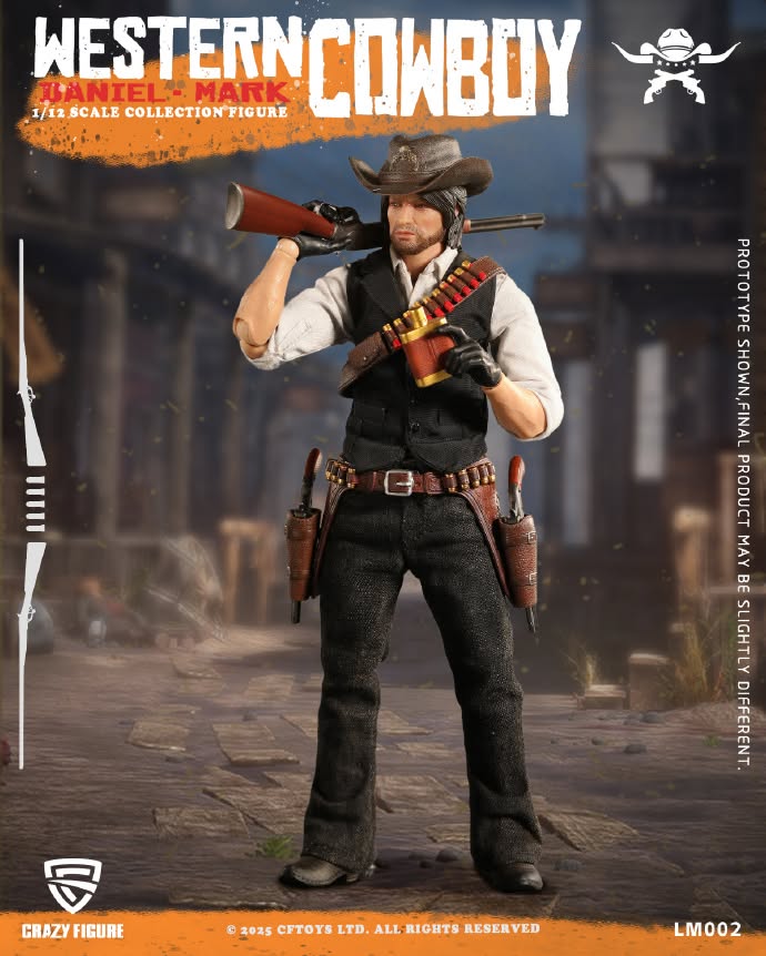 [สั่งจอง]CFTOYS LM002 1/12 : Western Cowboy Daneiel - Mark