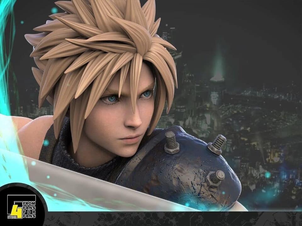 [สั่งจอง]F4 Studio 1/4 : Final Fantasy 7 - Cloud / Aerith / Tifa