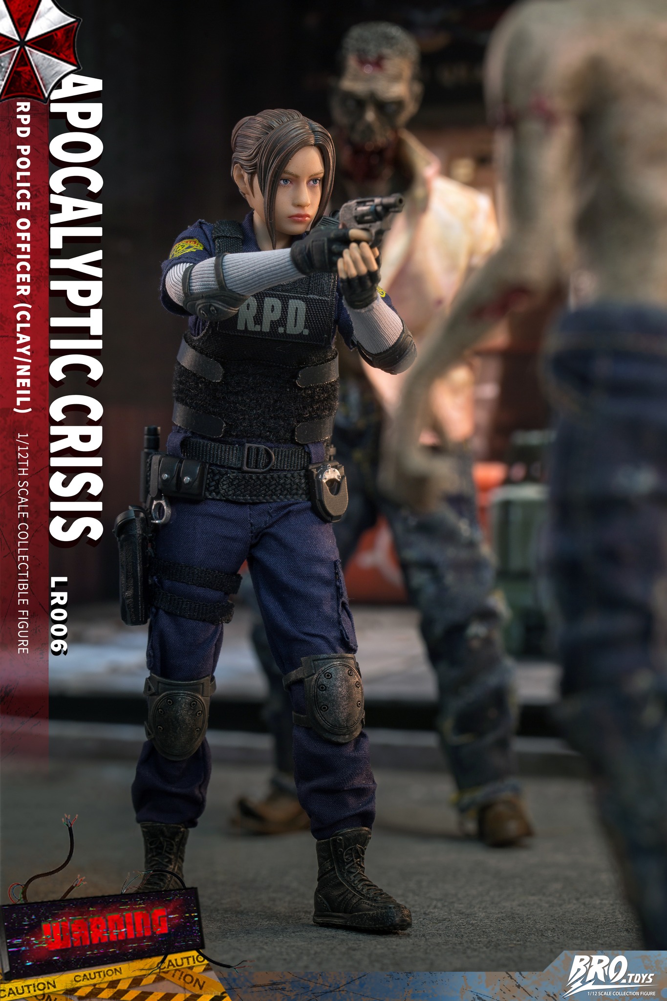 [สั่งจอง]Doomsday Crisis RPD Police Officer Suit（แพ็คคู่ Clay/neil)1/12