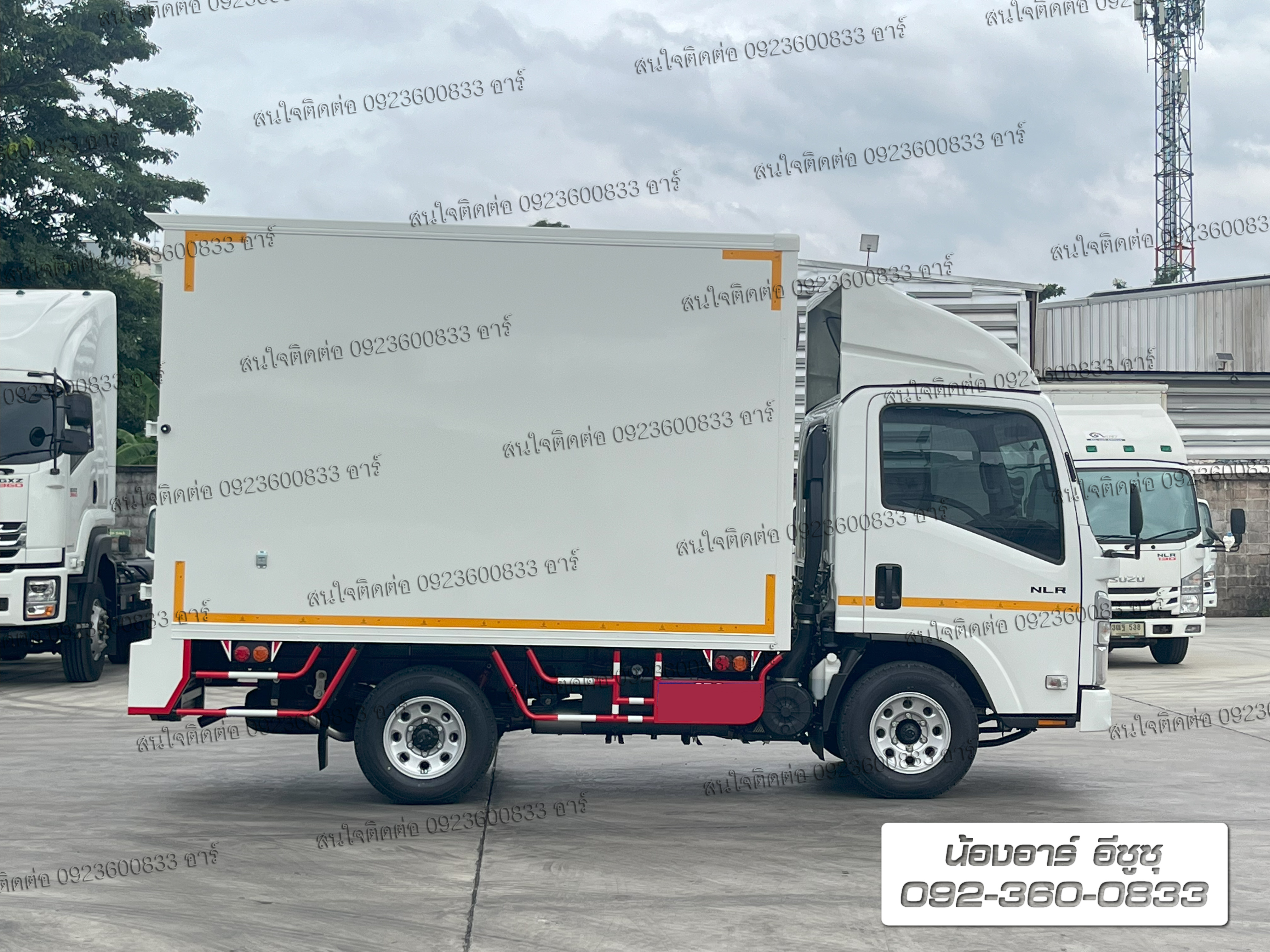 4 ล้อ ISUZU NLR Euro5 Max ตู้แห้ง