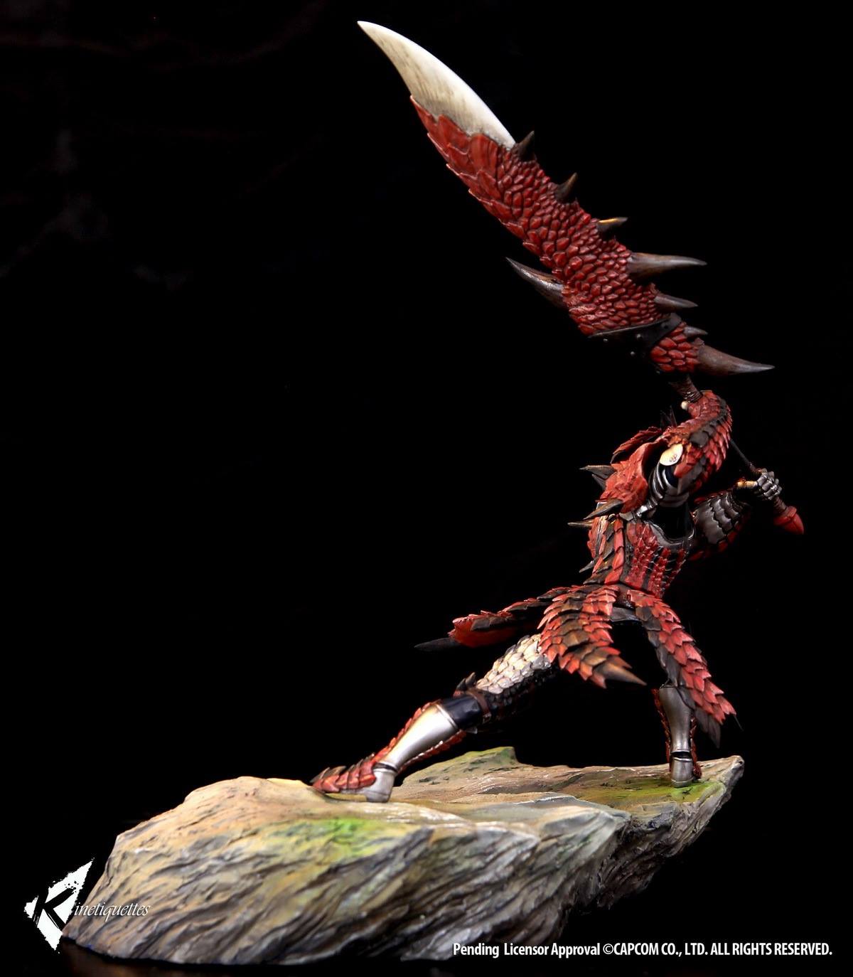 [สั่งจอง]Kinetiquettes 1/10 scale : RATHALOS - THE KING OF THE SKIES