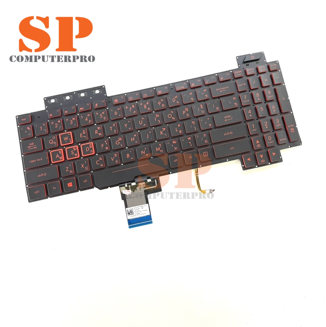 ASUS KEYBOARD คีบอร์ดโน๊ตบุ๊ค ASUS FX504 FX504G FX504GM FX505DY FX505GD FX705GM