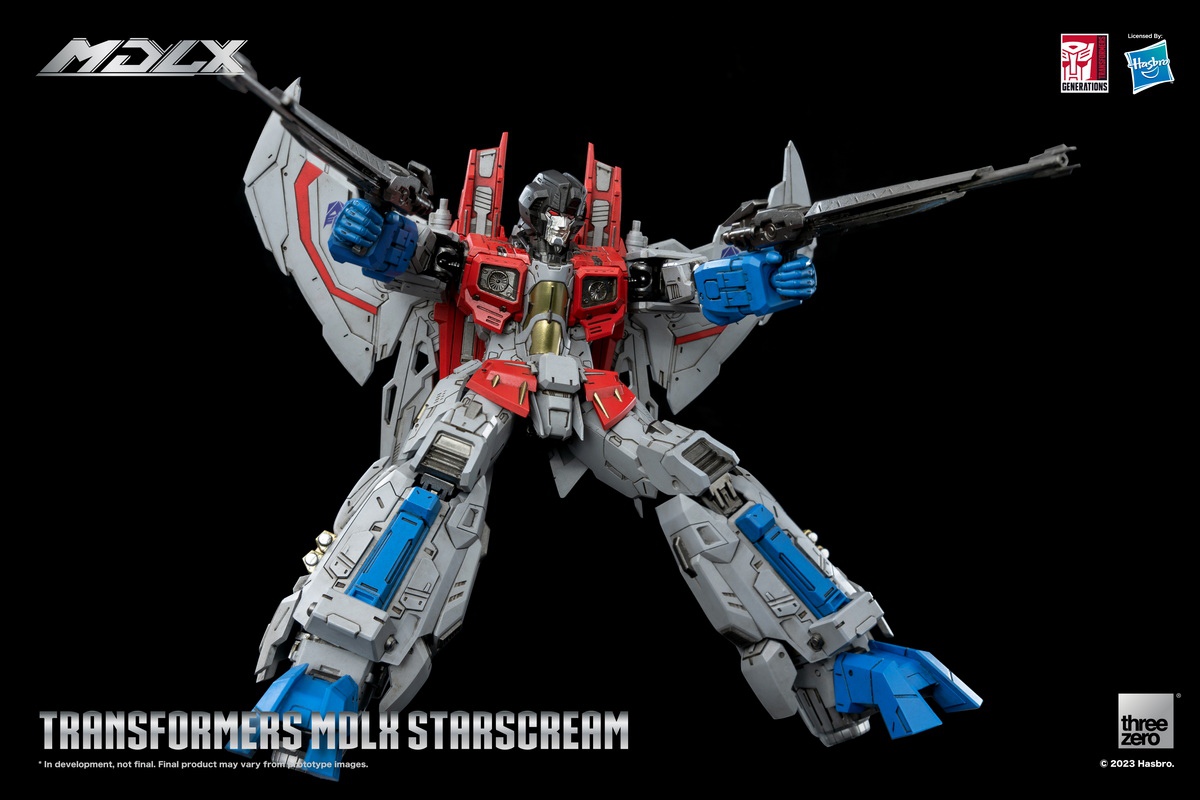 [สั่งจอง] Threezero 3Z03360W0 7.8" Transformers: MDLX - Starscream