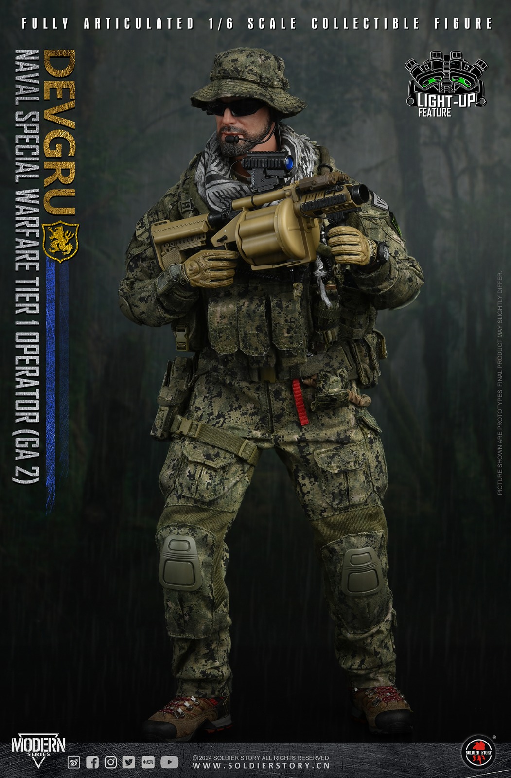 [สั่งจอง]SOLDIER STORY 1/6 : Naval Special Warfare Tier 1