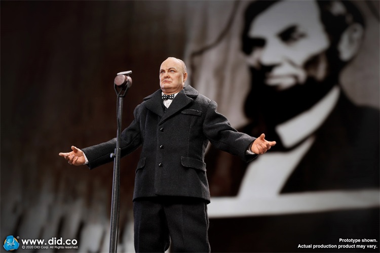 [สั่งจอง] DID XK80002 1/12 PALM HERO Prime Minister of United Kingdom -Winston Churchill