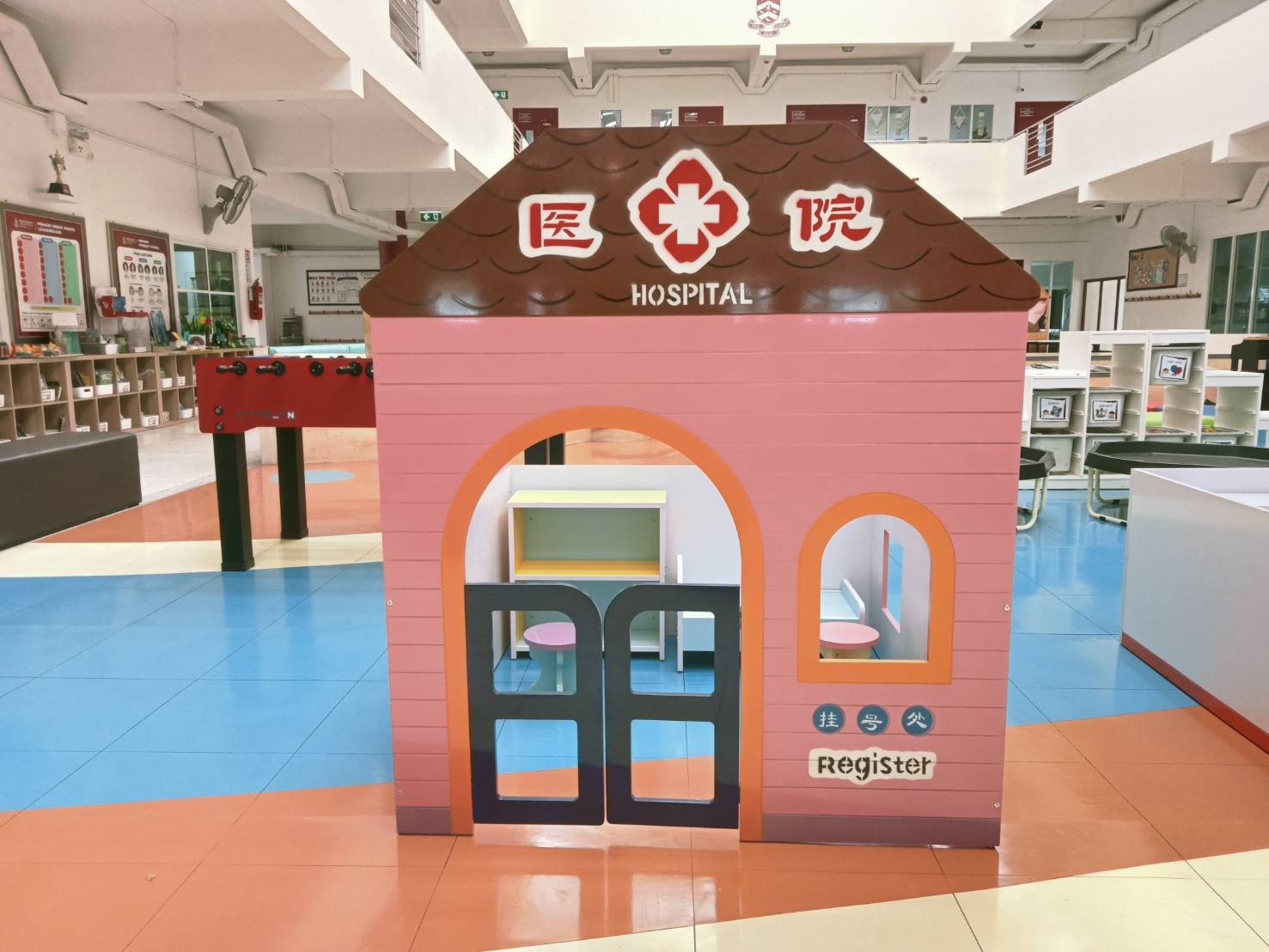 มุมคลินิก หมอสมมติ ,บ้านของเล่น, บ้านเด็ก ,ของเล่นเด็ก,มุมเด็ก ,kid zone มุมเด็กจำลอง Kids Zone