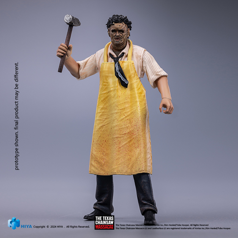 [สั่งจอง]Hiya EMT0264 1/18 : Texas Chainsaw Massacre(1974)LeatherFace - Killing Mask Standard Ver.
