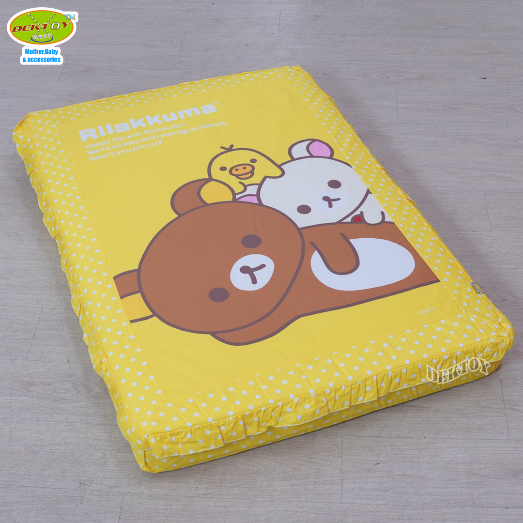 Papa ปาป้า ที่นอนเด็กเบาะฟองใย ริลัคคุมะ ไซส์ใหญ่พิเศษ นุ่มนิ่ม รุ่น RLK-H08