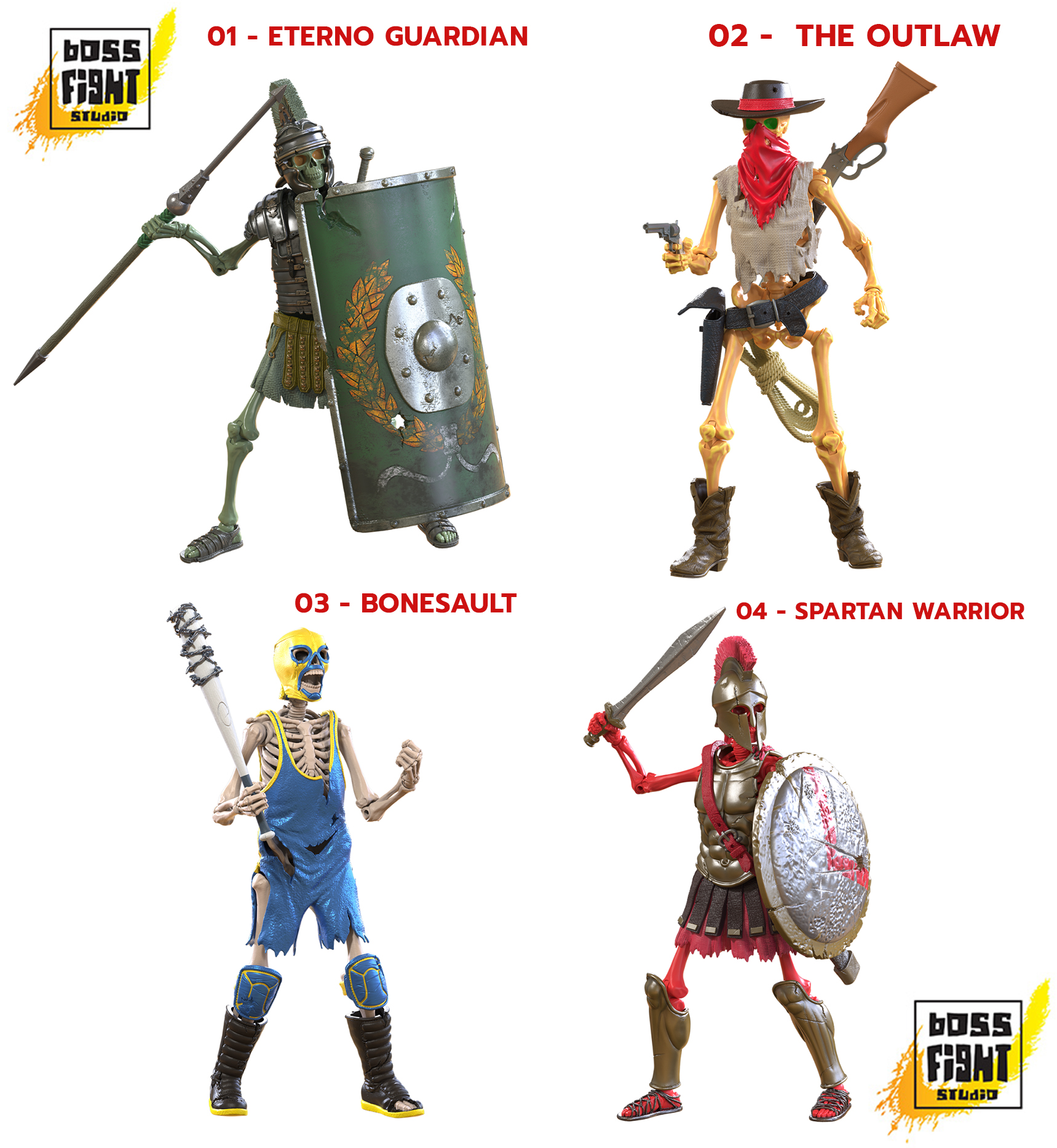 [สั่งจอง] BOSS FIGHT STUDIO 1/12 : EPIC H.A.C.K.S. 10th Anniversary