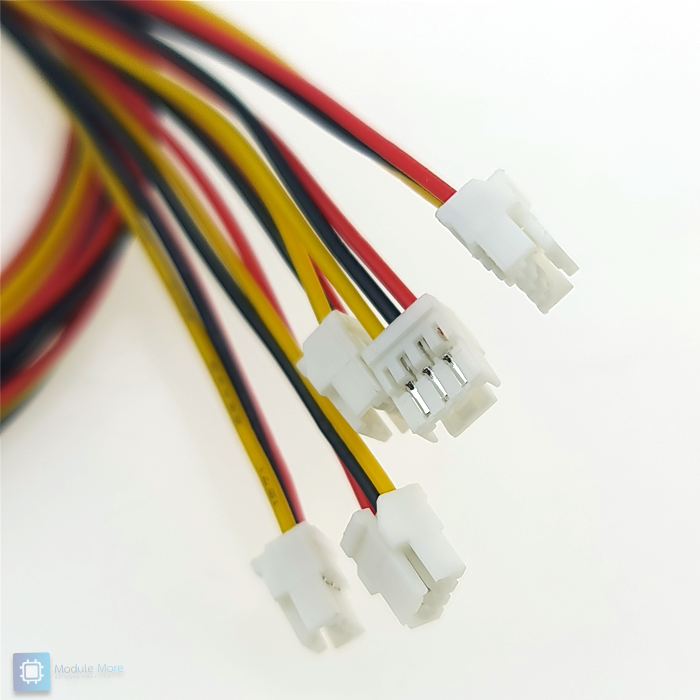 [5 เส้น] หัวต่อ JST GH1.25mm ปลายเปลือย ยาวราว 30cm 2P/3/4/5/6P single head 1.25mm spacing electronic wire with lock terminal wire